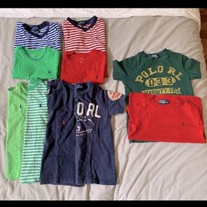 Polo Ralph Lauren Boys T-Shirt Lot 10 Pieces!!!